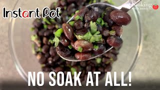 NoSoak Black Beans in the Instant Pot  Quick and Easy [upl. by Rocky]