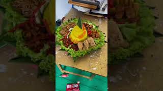 Nasi tumpeng buat TNI yang naik pangkat [upl. by Bergren]