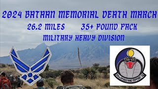 Marty Does Bataan Memorial Death March 2024 [upl. by Werna]