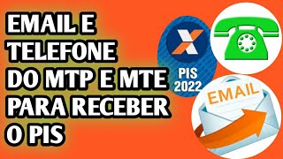 EMAIL E TELEFONE DO MTE E MTP PARA RESOLVER PROBLEMAS DO PIS ABONO SALARIAL [upl. by Iveson]