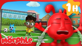 Morphles Soccer Upset 😭 Mila and Morphle  Cartoons and Kids Stories  1 HOUR  After School Club [upl. by Eiramllij]