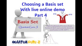 How to choose a basis set in DFT calculations  part 4 [upl. by Christophe]