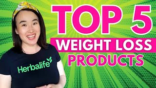 Herbalife TOP 5 Weight Loss Products [upl. by Adiehsar]