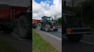 Massey Ferguson 8s 225 Black édition 🤩 🥳 👍 🎺 masseyferguson lair babyshark trompette klaxon [upl. by Eniaj]