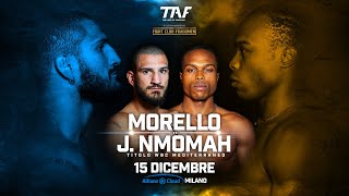 TAF  The Art of Fighting 4  Dario Morello vs Joshua Nmomah  WBC Boxe Title  Allianz Cloud Milano [upl. by Layne531]