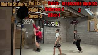 Brecksville Buckets vs Muffin Stuffers Game 1 [upl. by Itaws]