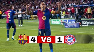 Barcelona vs Bayern Munich  41  extended highlights and goals  UCL 2024 [upl. by Navar]