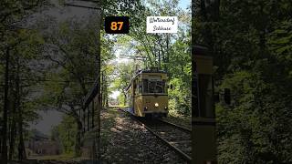 87  ➡️ Woltersdorf Erkner Schleuse mit GothaTriebwagen 32 in Rahnsdorf Historische Tram [upl. by Hortensia]