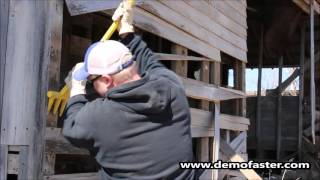 Barn siding tearoff [upl. by Amalberga827]