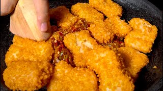 KANZLER CRISPY CHICKEN NUGGETS GEPREK 🌶️ [upl. by Zinck615]