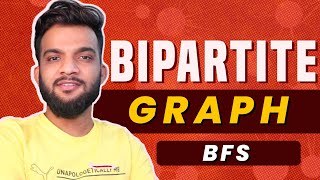 G17 Bipartite Graph  BFS  C  Java [upl. by Llewxam]