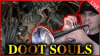 Beating Dark Souls with a Trumpet as the Controller Doot Souls [upl. by Lisk]