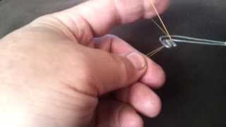 Self made loop tyer for fishing [upl. by Munshi]