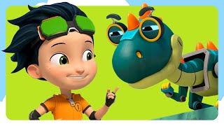 Rusty’s Stegobot  Rusty Rivets  Cartoons for Kids [upl. by Favrot209]