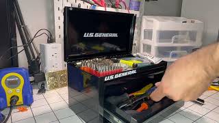 Harbor Freight Mini Toolbox Review  Is It Worth It usgeneral harborfreight unboxing [upl. by Anilak]