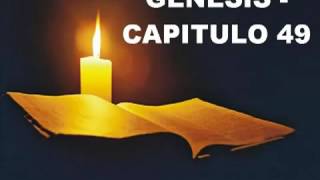 GENESIS CAPITULO 49 LA BIBLIA HABLADA GENESIS COMPLETO [upl. by Adhern]