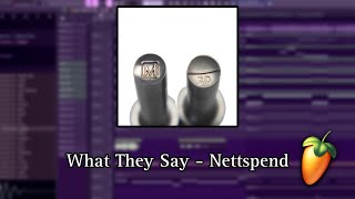 How quotWhat They Say by Nettspend Was Made in 4 Minutes FL STUDIO REMAKE [upl. by Henley]