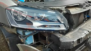 VW PASSAT B7 HEADLIGHTS REMOVAL [upl. by Asenav]