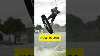 How to 360 on a wakeboard Instructions to learn it fast [upl. by Amis]