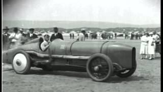 Pendine Sands 90th Anniversary Malcolm Campbell 150 7 MPH Sunbeam 350HP [upl. by Nnyledam673]