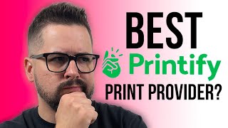 Which Printify Print Provider Has The Best Quality TShirt Prints [upl. by Ahsuat]