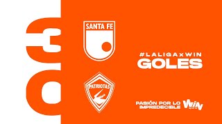 Santa Fe vs Patriotas goles  Liga BetPlay Dimayor 2024 1  Fecha 14 [upl. by Itraa376]