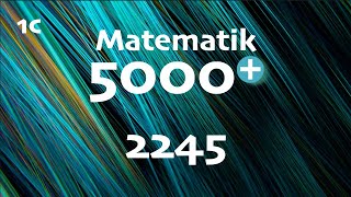 Matematik 5000 1c 2245 matte 1c [upl. by Vassili959]