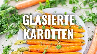 GLASIERTE KAROTTEN  Sous Vide Rezept [upl. by Anaerdna638]