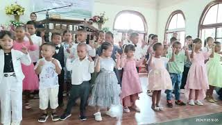 Action Song  Beginners  World 🌎 Sunday School Day  2024 [upl. by Toscano370]