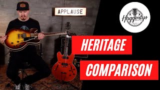 Haggertys Music  Heritage Comparison [upl. by Naahs]