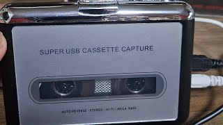 I bought a NEW retro super usb cassette capture player cassetteplayer [upl. by Krishna953]