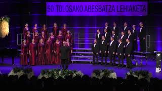 CANTATE DOMINO Josu Elberdin  I VOCALISTI [upl. by Ranip525]