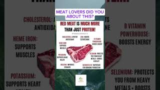 Red Meat A Nutrient Powerhouse Beyond Protein [upl. by Assirialc369]