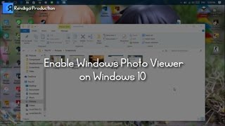 How to enable Windows Photo Viewer on Windows 10 [upl. by Enaek]