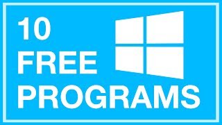 Top 10 Free Windows Programs Youve Never Heard Of [upl. by Wyatt]