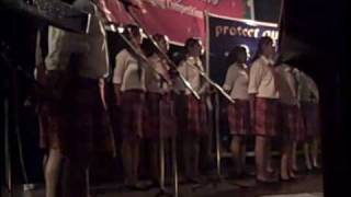 Carmel College girls since Christmas carols at Goas Kala Academy Dec 2009 [upl. by Inalawi]