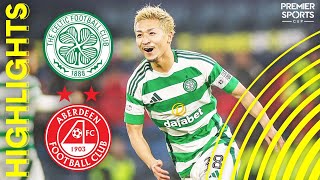 Celtic 60 Aberdeen  Daizen HatTrick as Celtic Smash Aberdeen  Premier Sports Cup SemiFinal [upl. by Hereld]