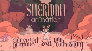 accepted  Sheridan Animation Portfolio 2021 97  commentary [upl. by Rinee826]