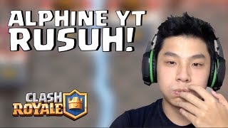 PERSETERUAN DI CLAN ALPHINE YT • Clash Royale Indonesia [upl. by Ceil]