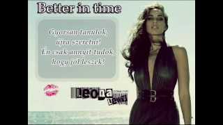 Leona Lewis  Better in time IdĹ‘vel jobb lesz magyar [upl. by Dall]