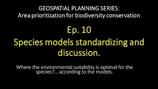 EP 10 APBC Serie Species models standardizing and discussion [upl. by Genaro12]