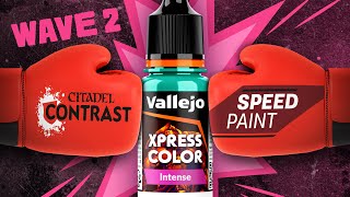 INTENSE enough to BEAT Contrast amp Speedpaint Vallejo Xpress Color wave 2 review 🥊 [upl. by Vida]