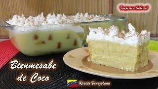 BIENMESABE DE COCO postre Venezolano Glorioso Increible [upl. by Ayhdiv]