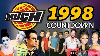 All the Songs from the 1998 MuchMusic Countdown [upl. by Waligore]