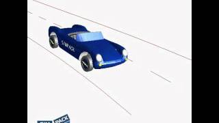 SIMPACK Multibody Simulation MBS  Automotive  Vehicle Jump Start [upl. by Sigvard]