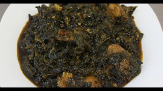 comment faire la sauce épinard  sauce feuille  how to make spinach sauce [upl. by Nela94]