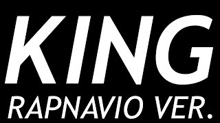 梅田サイファー  KING RAPNAVIO VER Official Lyric Video [upl. by Aznarepse540]