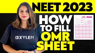 NEET 2023  How To Fill OMR Sheet   Xylem NEET [upl. by Cloots]