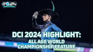 DCI 2024 All Age World Championship Highlight 🫡 Celebrating Its Inaugural Year in Indianapolis [upl. by Kampmann]