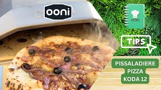 How To Cook French Style Pissaladiere in Ooni Koda 12 from Start to Finish [upl. by Harihat]